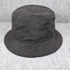 Nike‎ Apex Bucket Hat Mens Medium Black Corduroy Lined Streetwear Casual